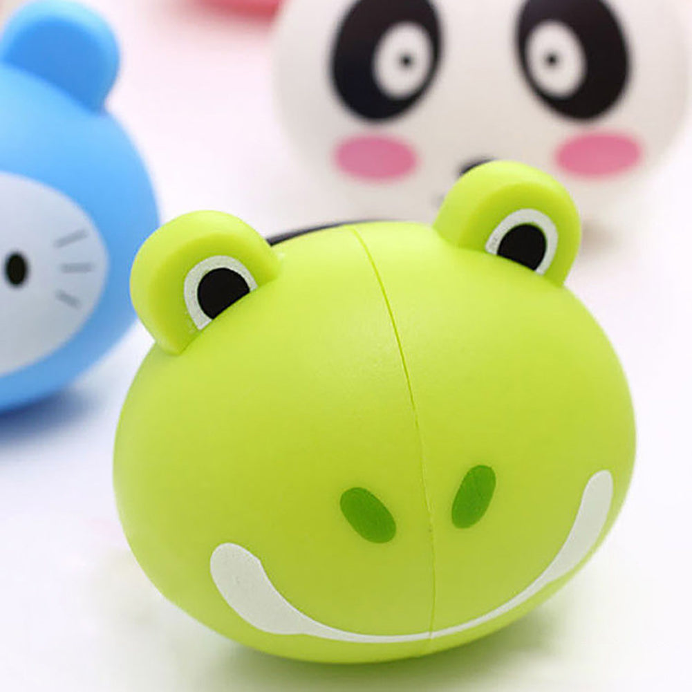 Cute Cartoon Animals Toothbrush Holder Suction Hooks Home Bathroom Tools