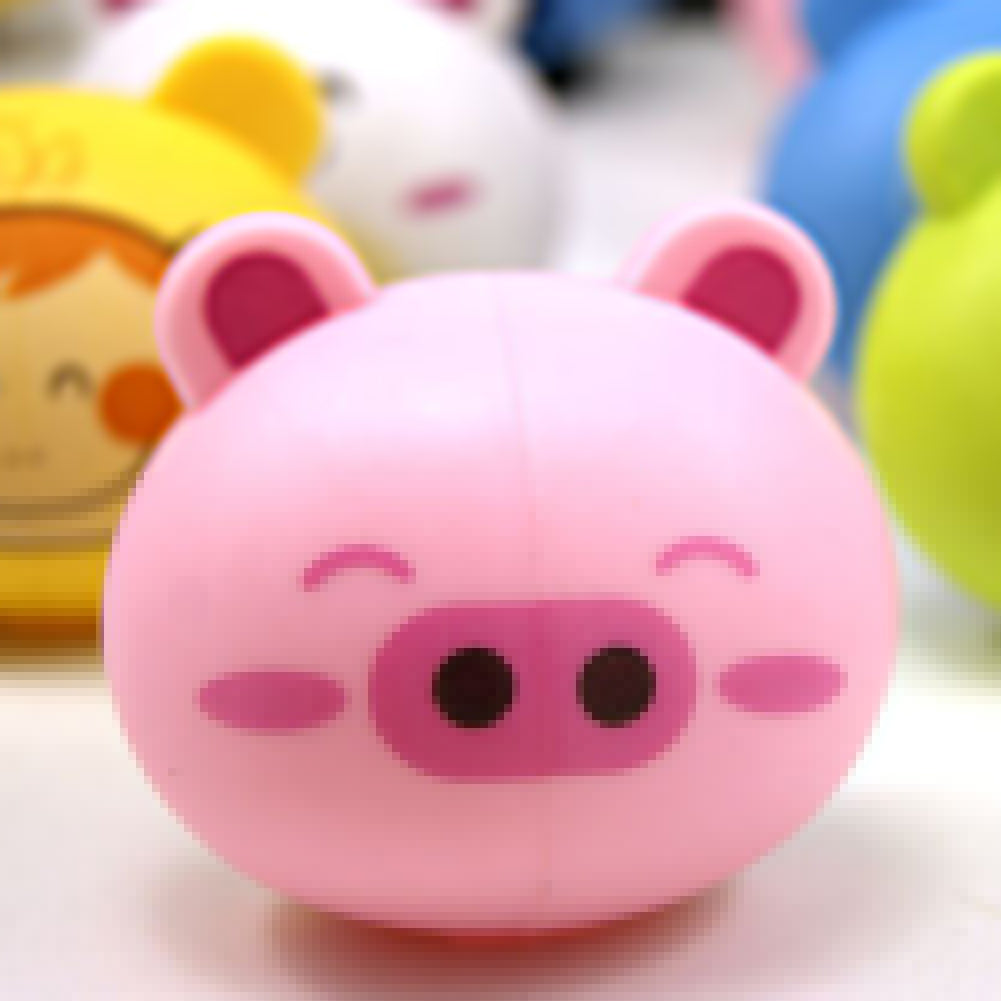 Cute Cartoon Animals Toothbrush Holder Suction Hooks Home Bathroom Tools