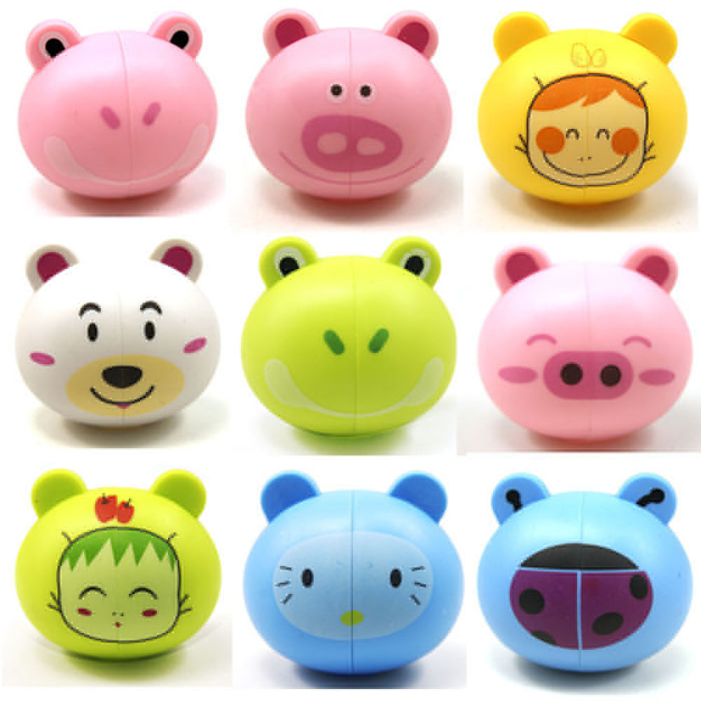 Cute Cartoon Animals Toothbrush Holder Suction Hooks Home Bathroom Tools