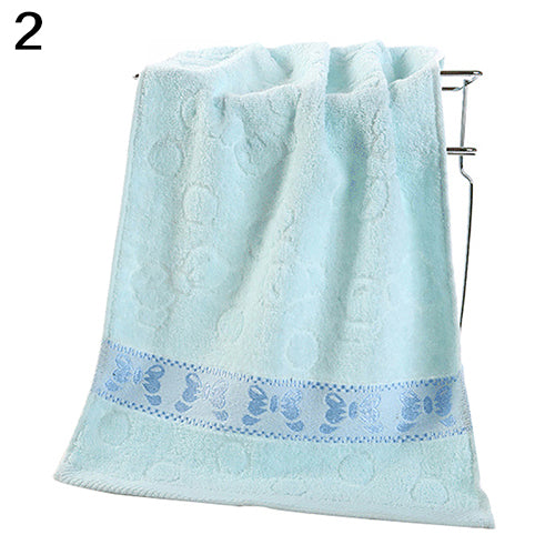 1Pc Soft Butterfly Washcloth Thicken Towel Kitchen Household Bath Face Towel