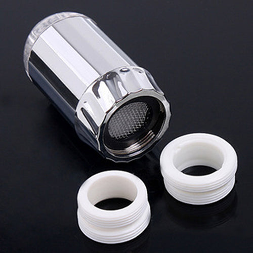 3 Colors RGB Temperature Sensor LED Light Water Faucet Tap for Kitchen Bathroom