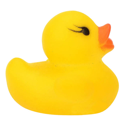 10 Pcs Creative Baby Kid Bath Time Duck Toys Yellow Soft Plastic Ducks Beach Toy