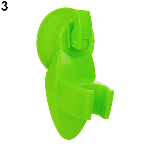 New Shower Room Bathroom Suction Type Chuck Holder Fixed Wall Mount Bracket