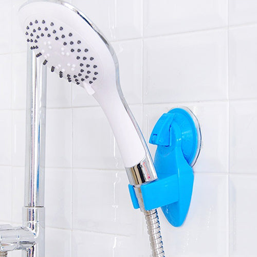 New Shower Room Bathroom Suction Type Chuck Holder Fixed Wall Mount Bracket