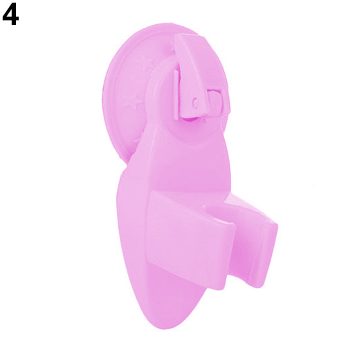 New Shower Room Bathroom Suction Type Chuck Holder Fixed Wall Mount Bracket