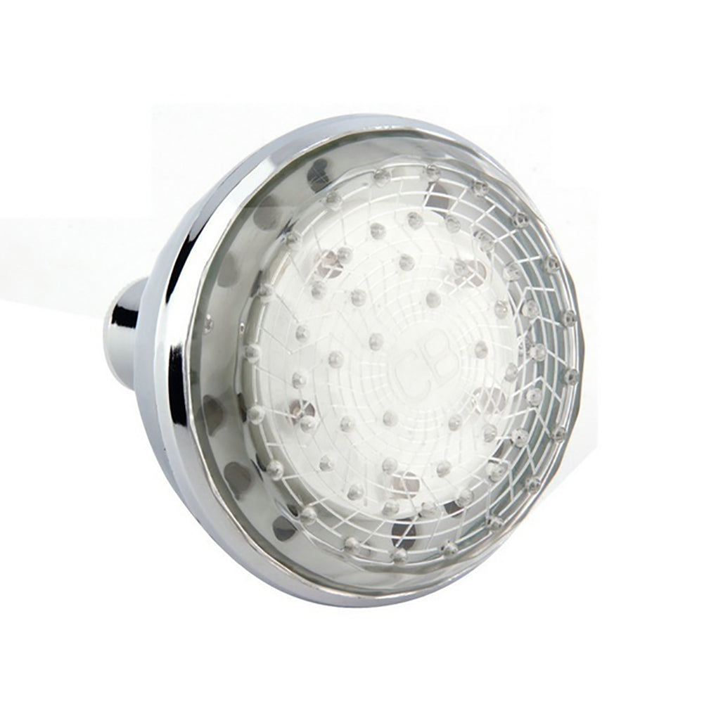 Romantic Automatic 360 Degree Adjustable Multi Color LED Sensor Top Shower Head