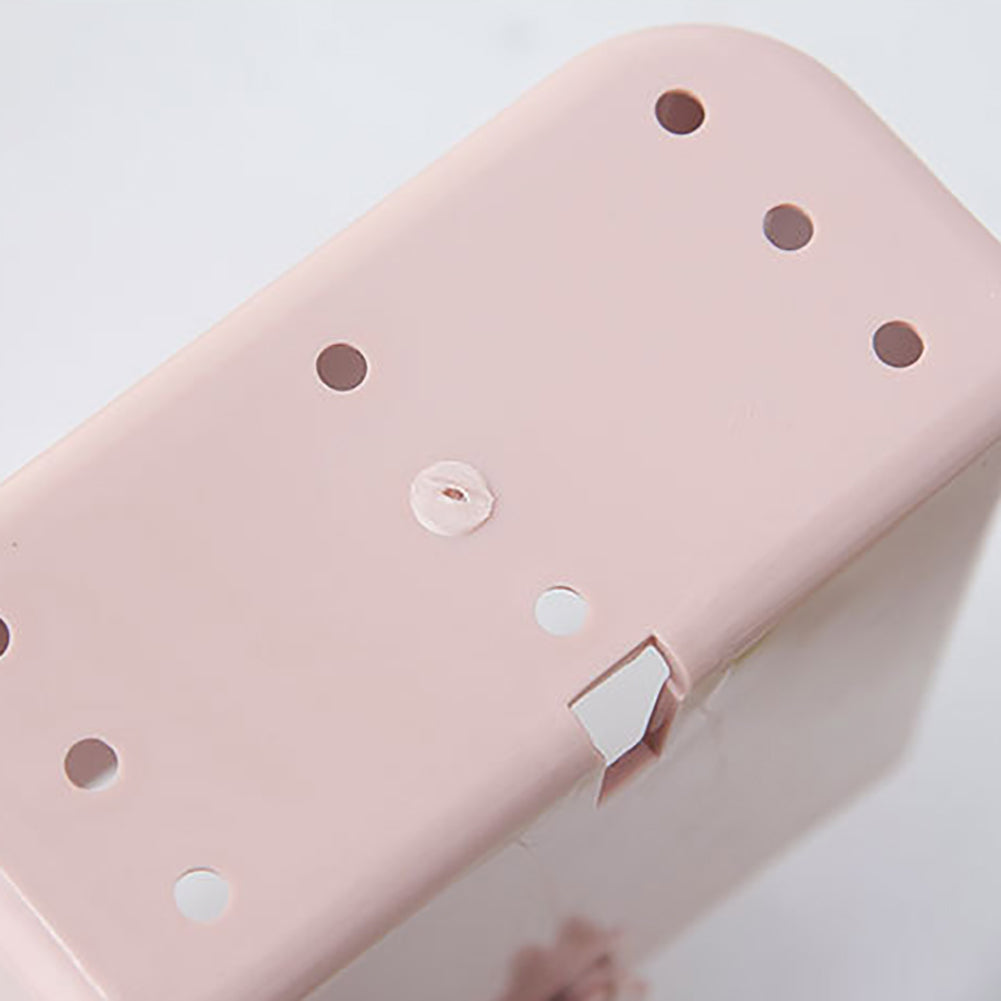 Nordic Wall Mounted Adhesive Storage Rack Basket Case Holder Bathroom Organizer