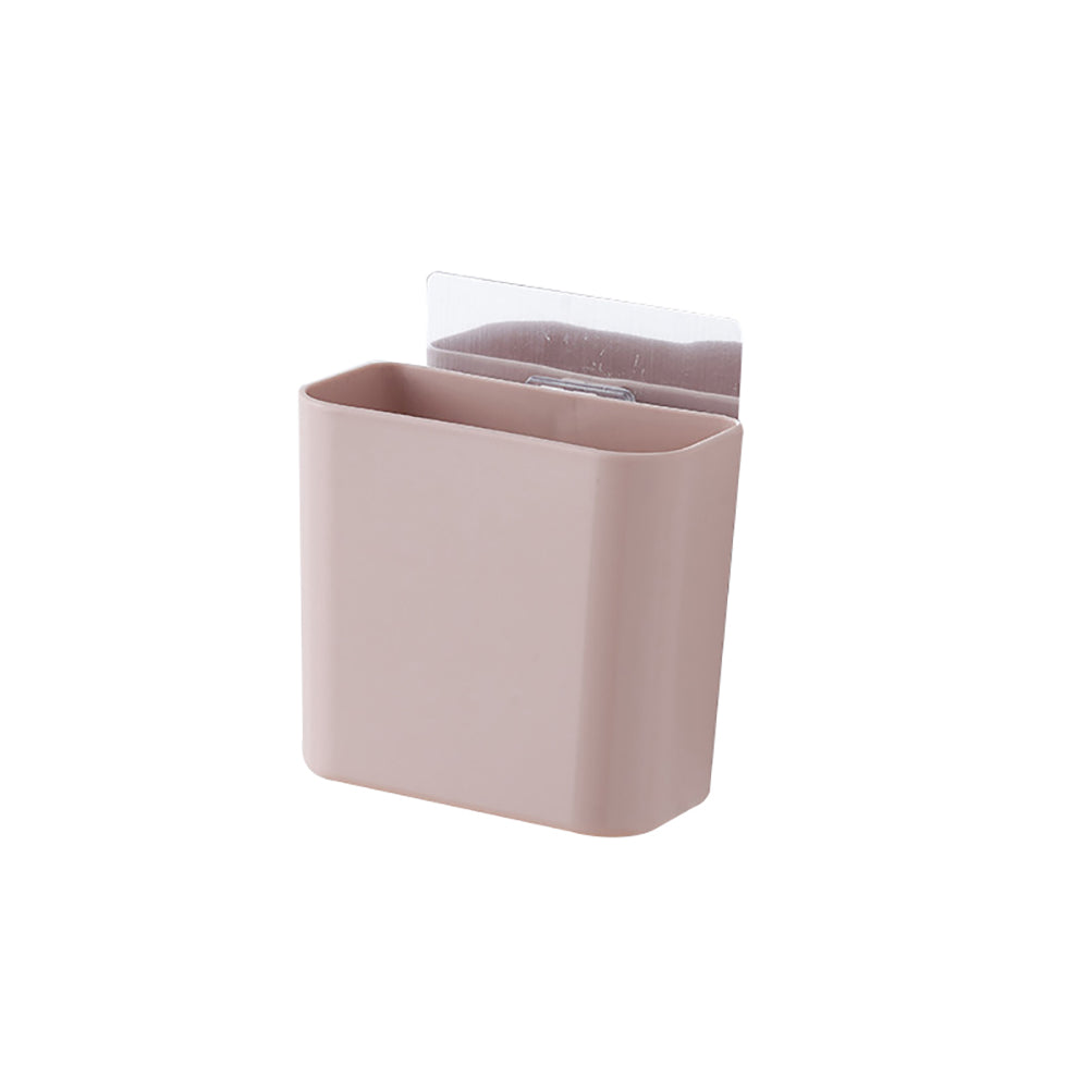 Nordic Wall Mounted Adhesive Storage Rack Basket Case Holder Bathroom Organizer