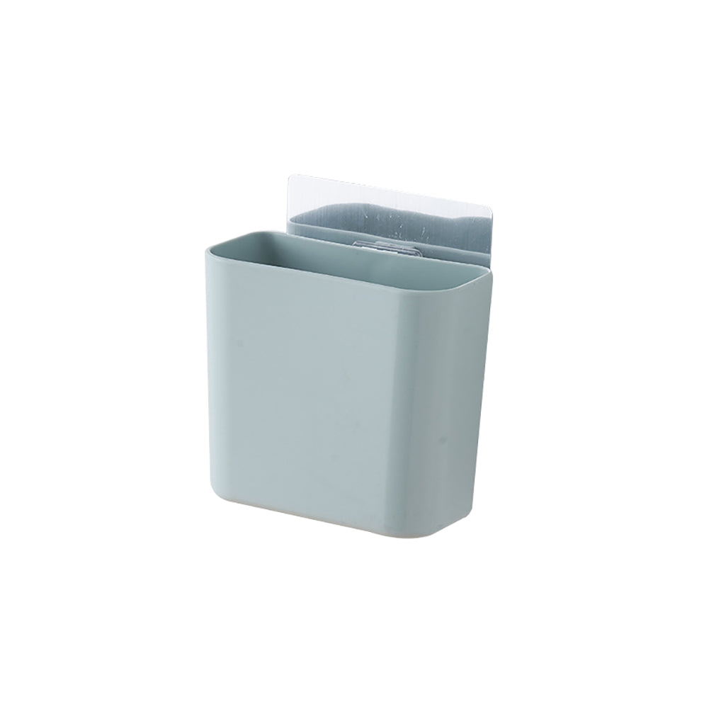 Nordic Wall Mounted Adhesive Storage Rack Basket Case Holder Bathroom Organizer