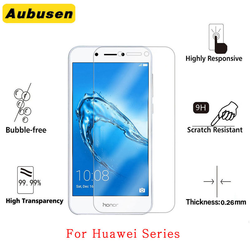 Phone Screen Protection Protective Glass For Huawei Nova 2 2S 3 3i Youth Y3 Y5 Y7 2017 maimang 5 6 7 Tempered Glass Film