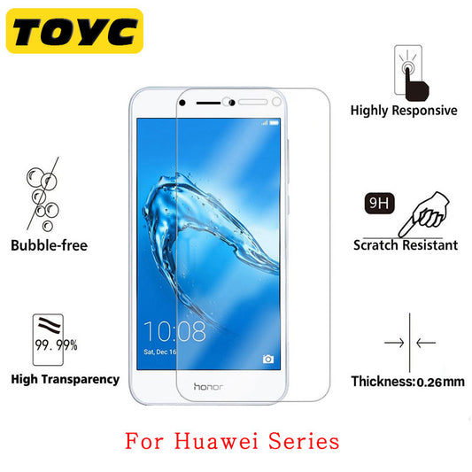 Phone Screen Protection Protective Glass For Huawei Honor 6A 6C 6X 7A 7C 7X 8X Max V8 Tempered Glass Film