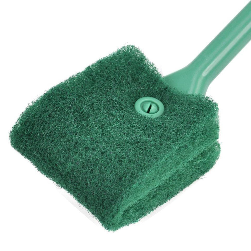 Aquarium Turtle Fish Tank Double Side Cleaner Scraper Washing Cleaning Brush