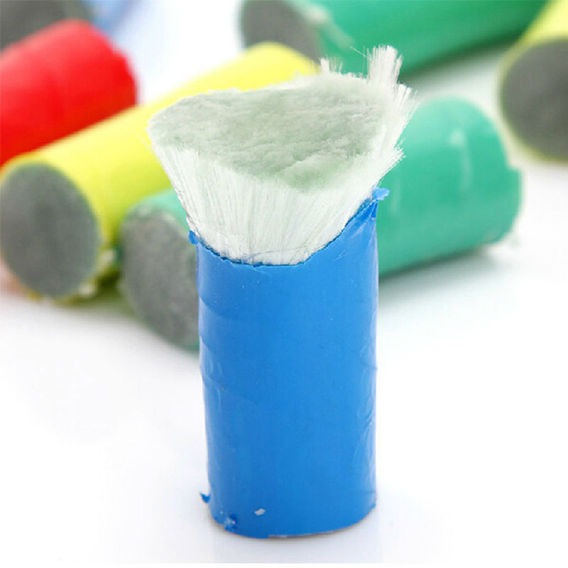 2Pcs Magic Stainless Steel Rod Brush Stick Metal Rust Remover Cleaning Tool