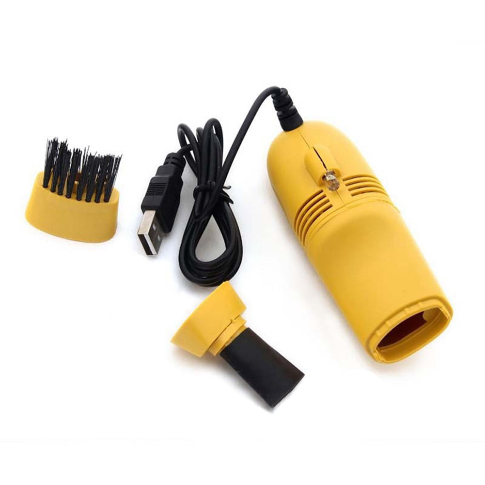 Mini USB Vacuum Keyboard Cleaner Brush Dust Collector for Laptop Computer PC