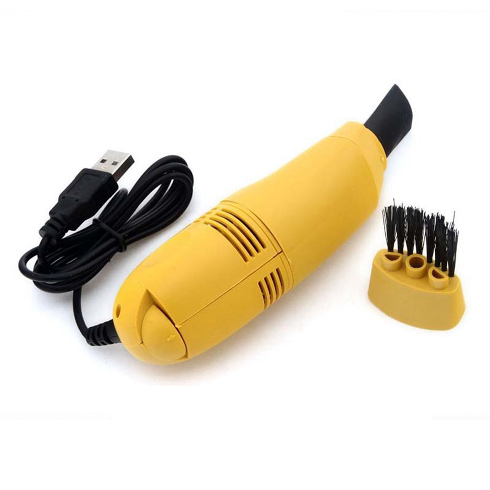 Mini USB Vacuum Keyboard Cleaner Brush Dust Collector for Laptop Computer PC