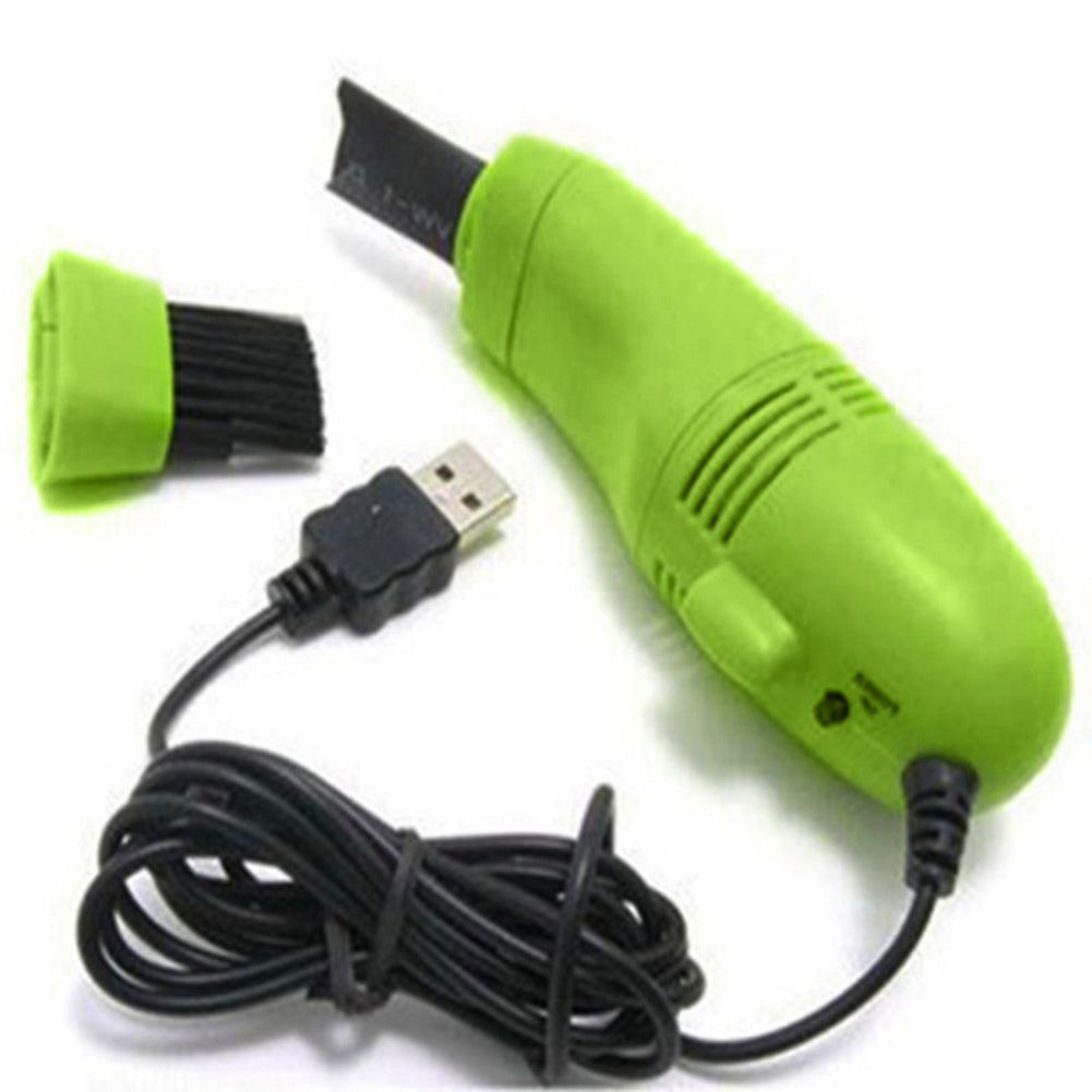 Mini USB Vacuum Keyboard Cleaner Brush Dust Collector for Laptop Computer PC