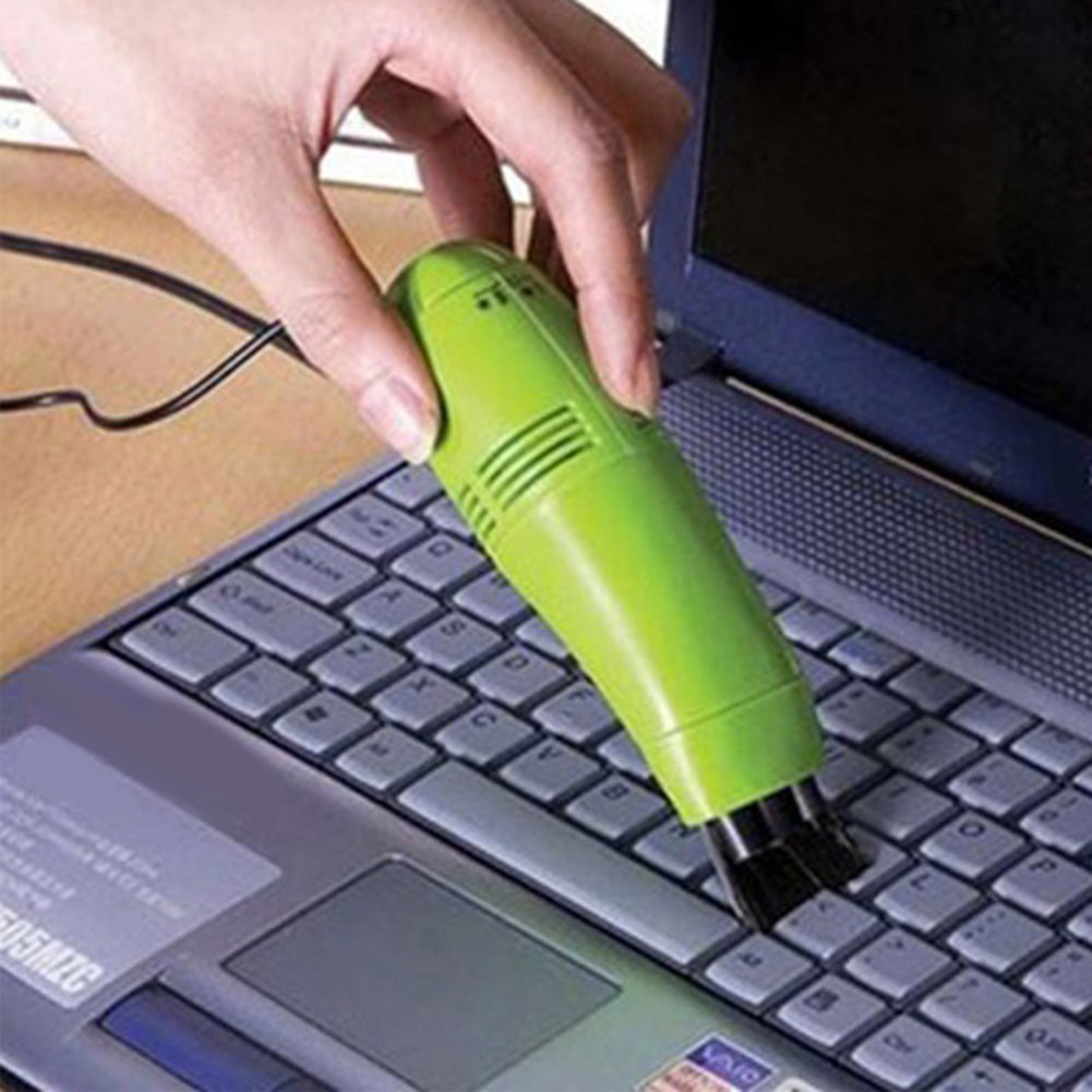 Mini USB Vacuum Keyboard Cleaner Brush Dust Collector for Laptop Computer PC