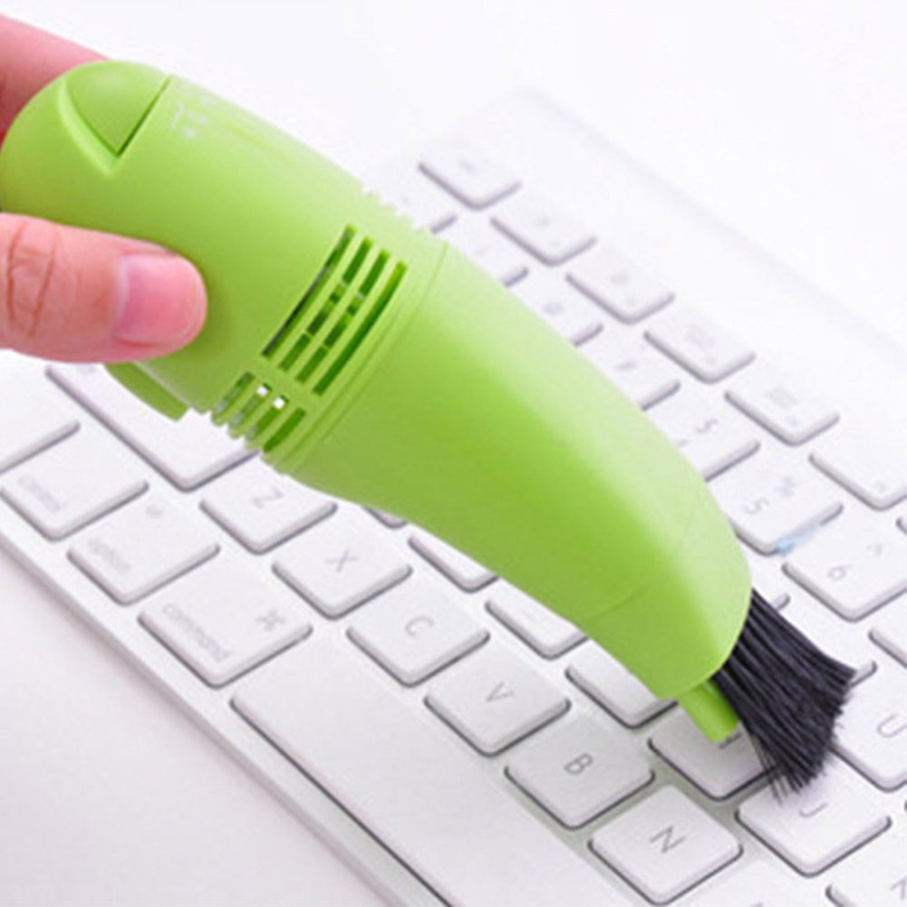 Mini USB Vacuum Keyboard Cleaner Brush Dust Collector for Laptop Computer PC