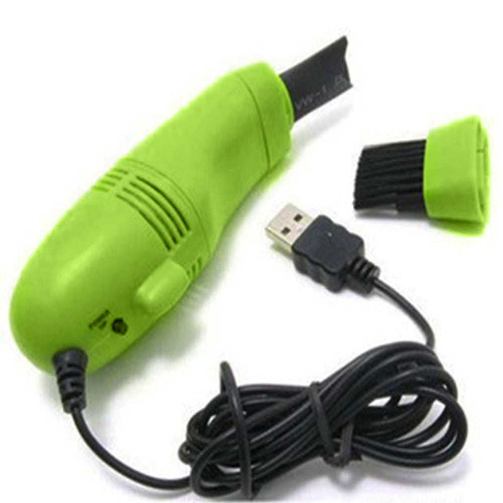 Mini USB Vacuum Keyboard Cleaner Brush Dust Collector for Laptop Computer PC