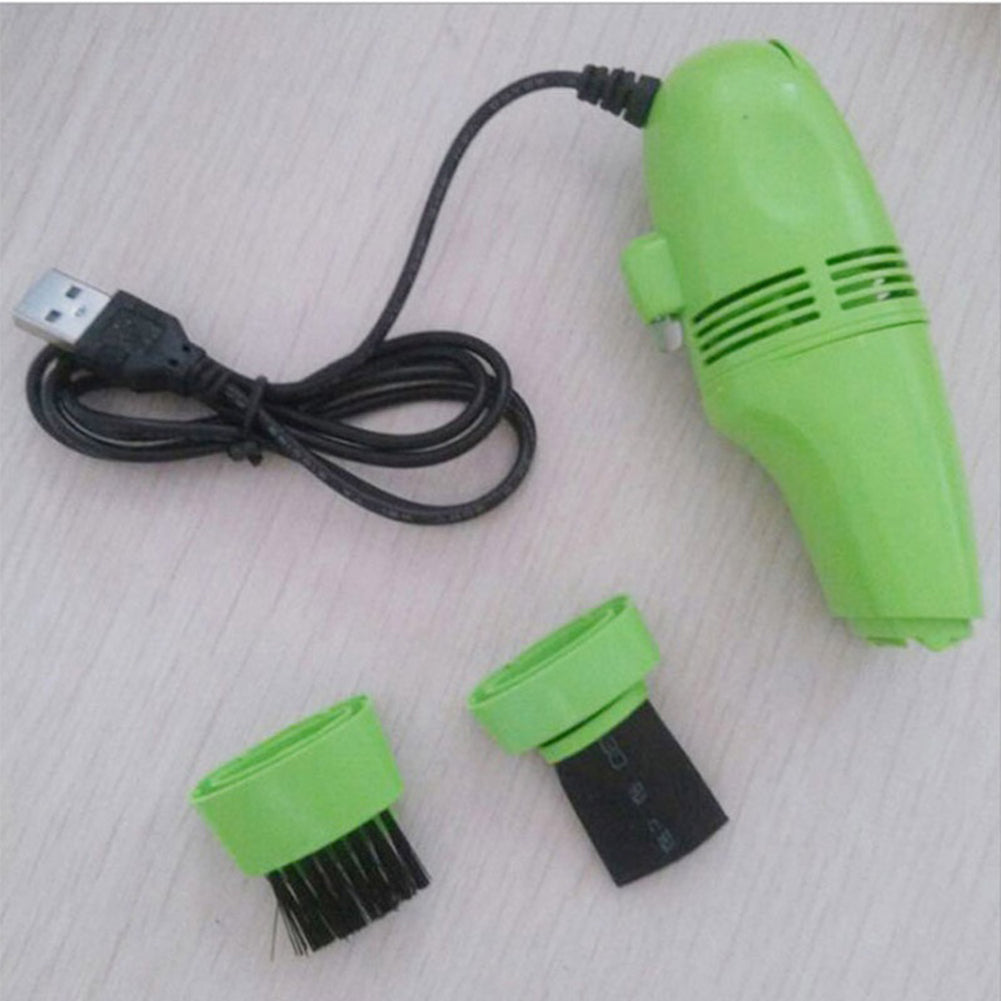 Mini USB Vacuum Keyboard Cleaner Brush Dust Collector for Laptop Computer PC
