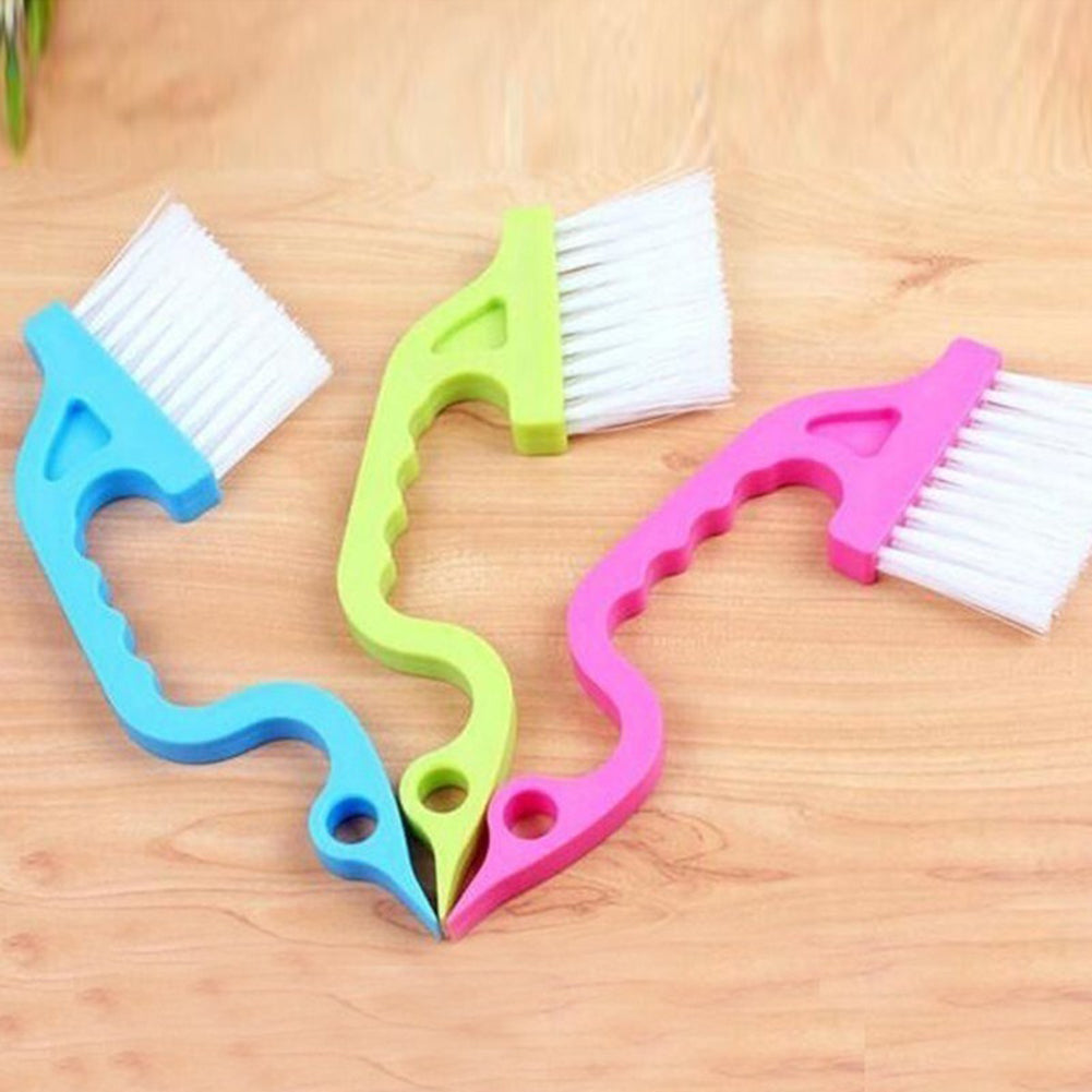 Air Louvers Tube Hand-held Slit Trench Doors Kitchen Home Cleaning Brush Tools