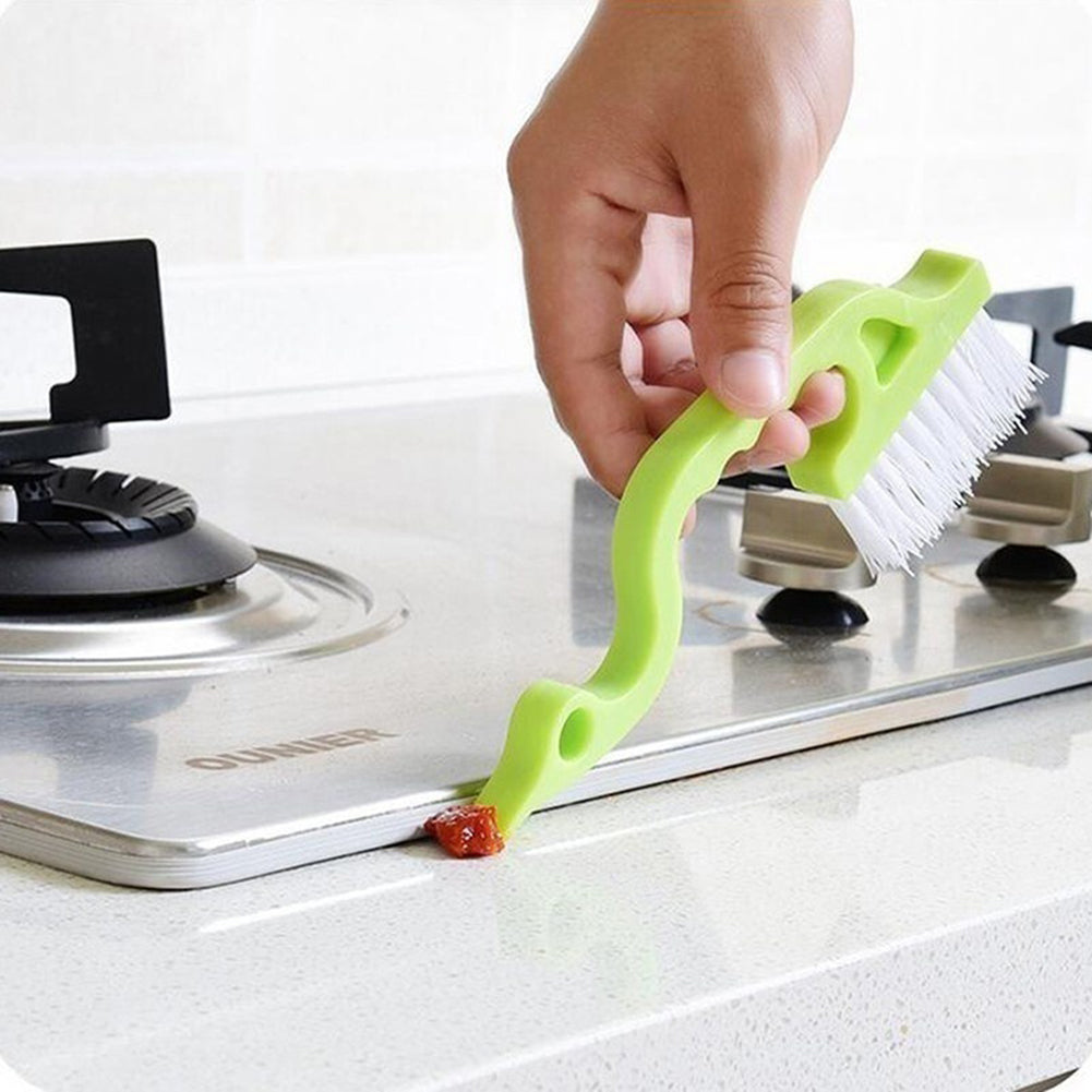 Air Louvers Tube Hand-held Slit Trench Doors Kitchen Home Cleaning Brush Tools