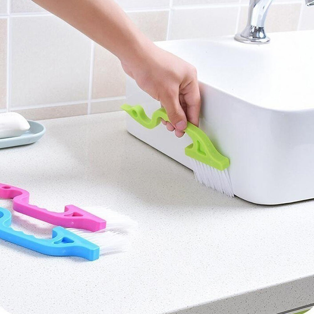 Air Louvers Tube Hand-held Slit Trench Doors Kitchen Home Cleaning Brush Tools