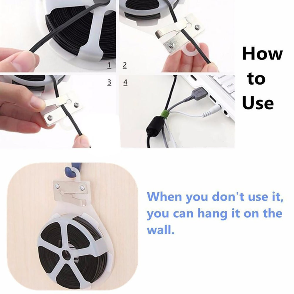 Durable 30M Roll Wire Twist Ties Garden Cable Vegetable Gardening Climbers Tool