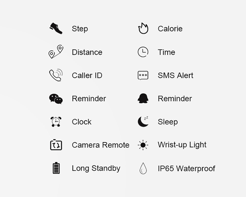 H8 smart bracelet touch gift custom sleep monitor health sport bracelet bluetooth pedometer