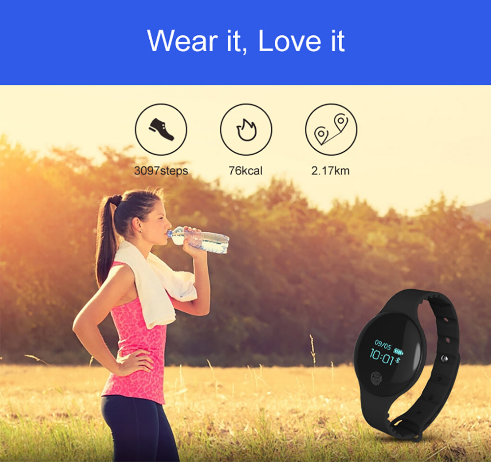 H8 smart bracelet touch gift custom sleep monitor health sport bracelet bluetooth pedometer