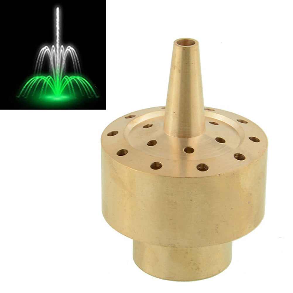 3/4inch DN20 Brass Column Fireworks Flower Sprinkler Spray Head Fountain Nozzle