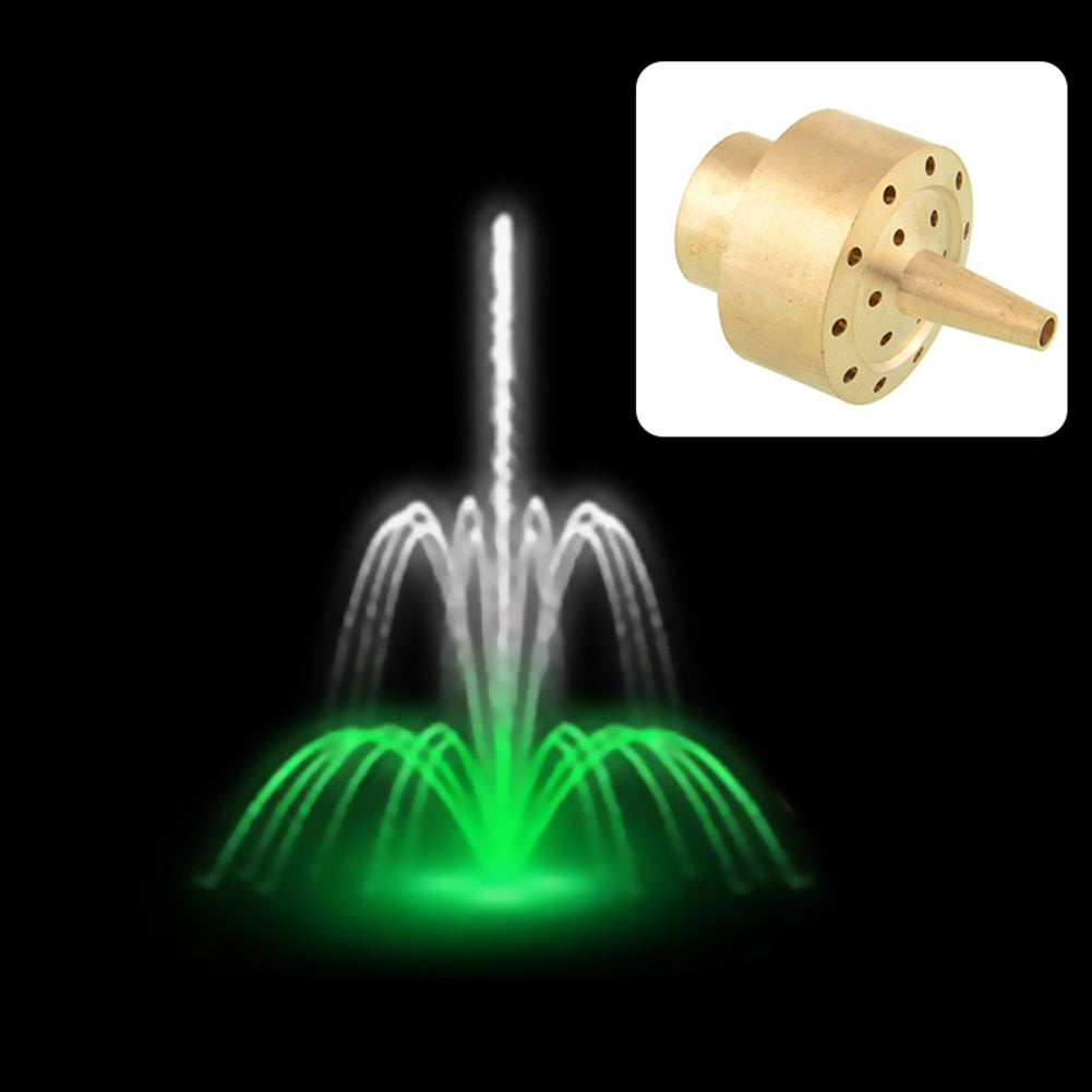 3/4inch DN20 Brass Column Fireworks Flower Sprinkler Spray Head Fountain Nozzle