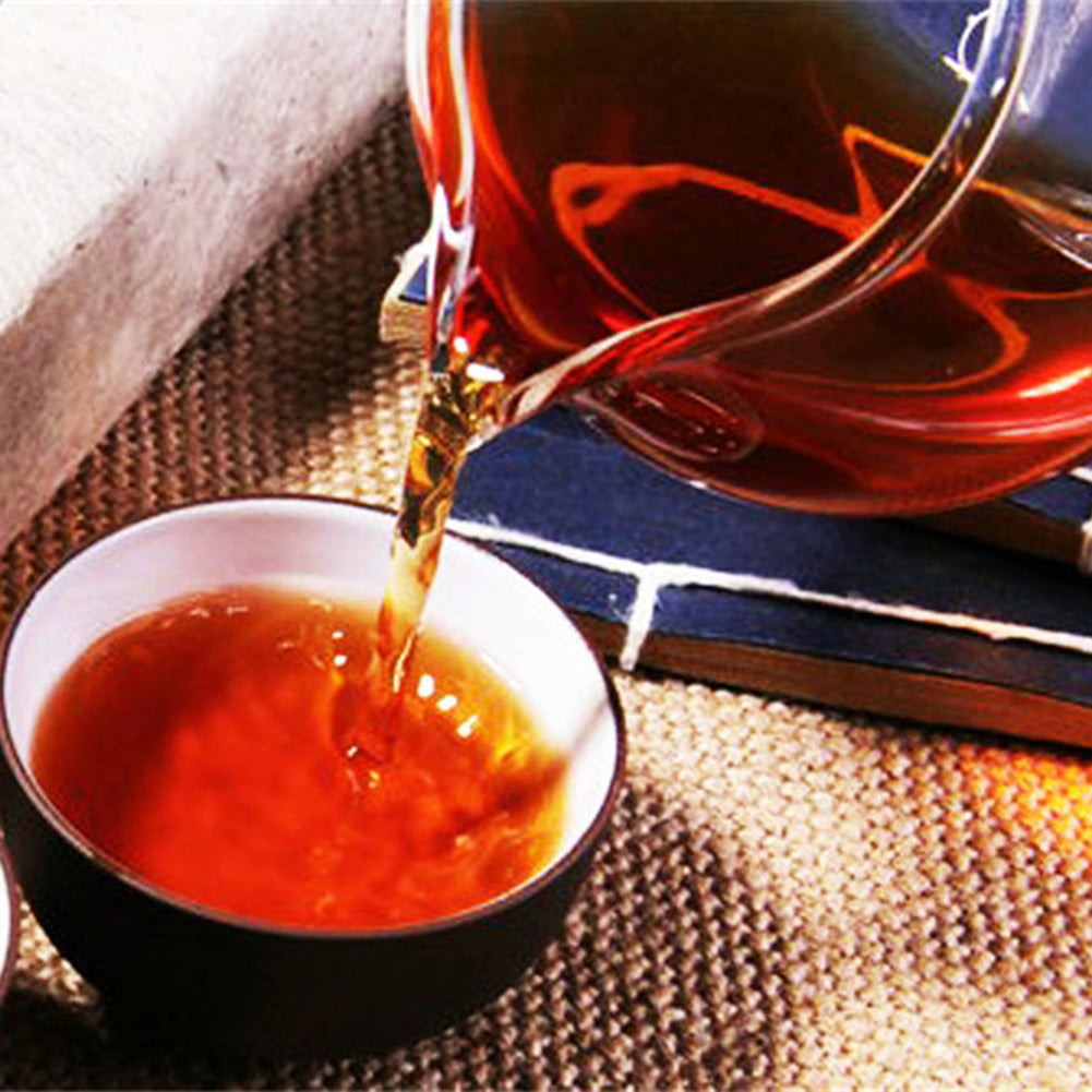 250g Organic Healthy Beauty Slimming Anti Aging Yunnan Pu-Erh Ripe Brick Tea