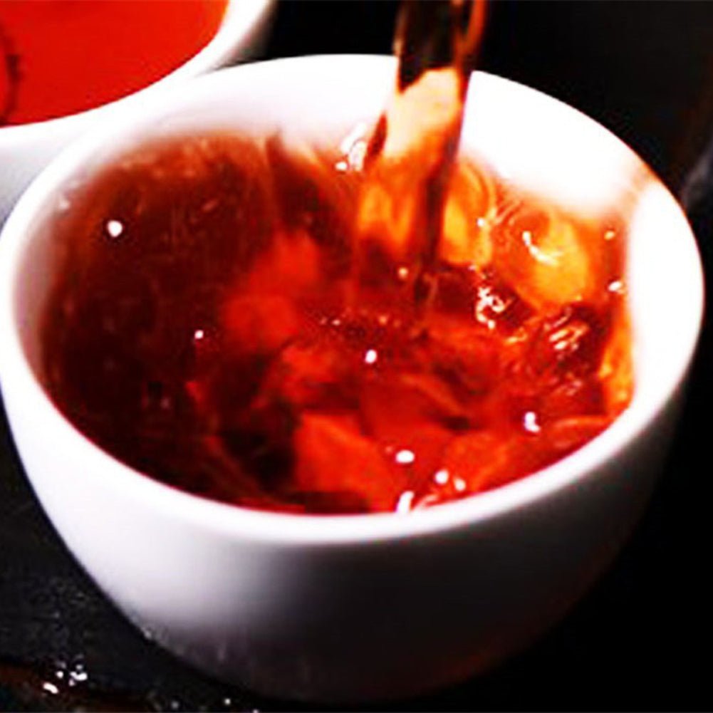 250g Organic Healthy Beauty Slimming Anti Aging Yunnan Pu-Erh Ripe Brick Tea