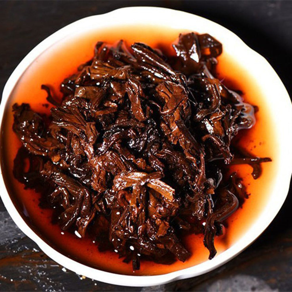 250g Organic Healthy Beauty Slimming Anti Aging Yunnan Pu-Erh Ripe Brick Tea