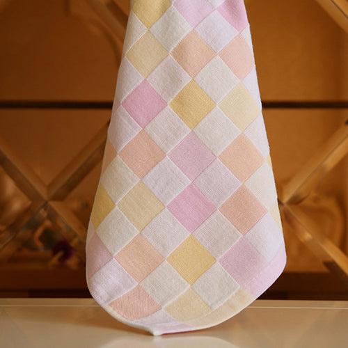 Soft Cotton Square Absorbent Washcloth Feeding Scarf Baby Bib Saliva Face Towel