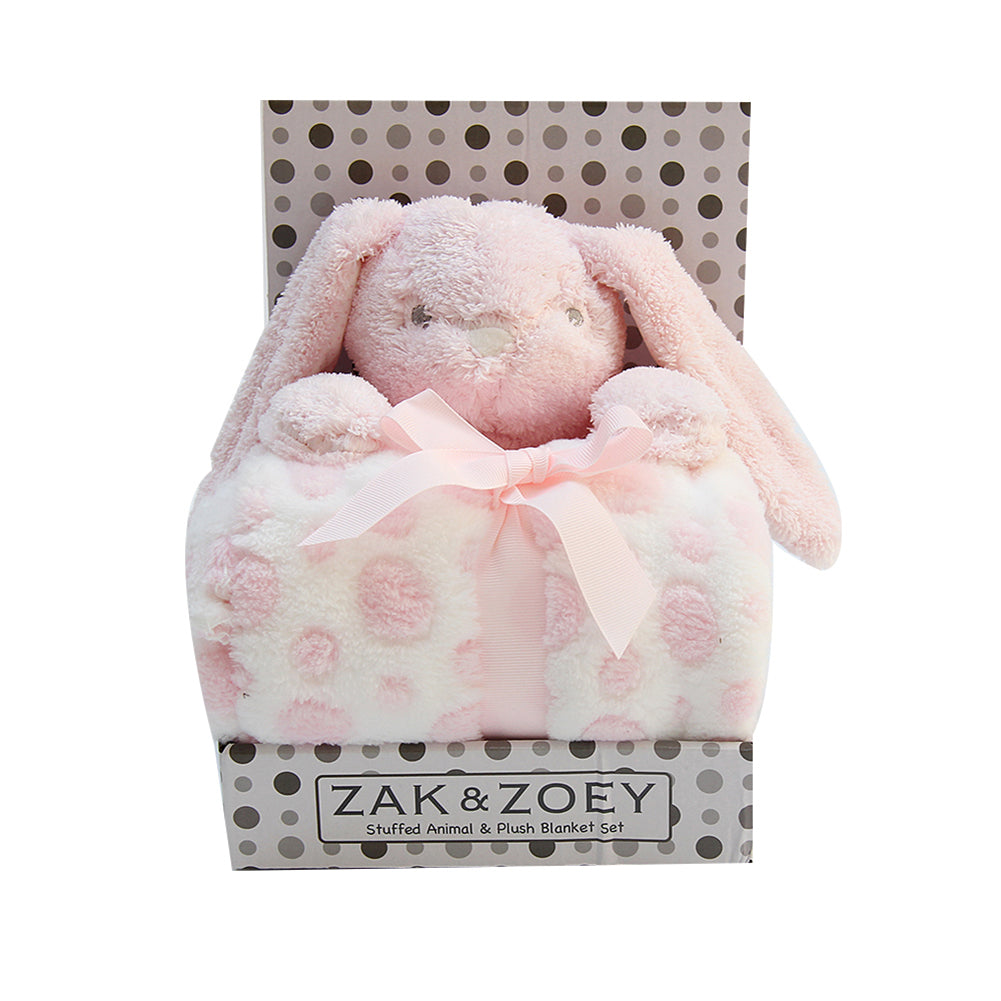 Baby Infants Soothing Blanket Cute Animal Monkey Bear Plush Stuffed Doll Toys