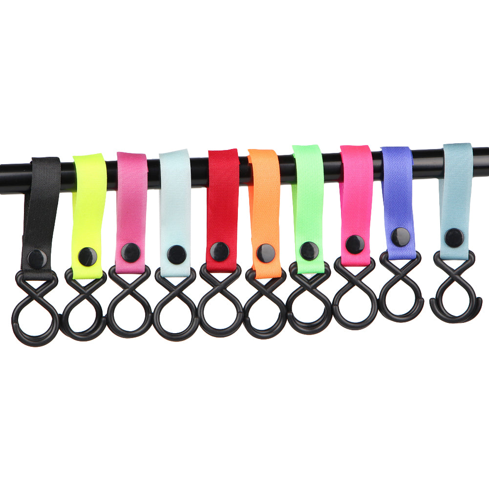 Baby Kid Hang Pram Hooks Clip Stroller Buggy Pushchair Carrier Plastic Hanger