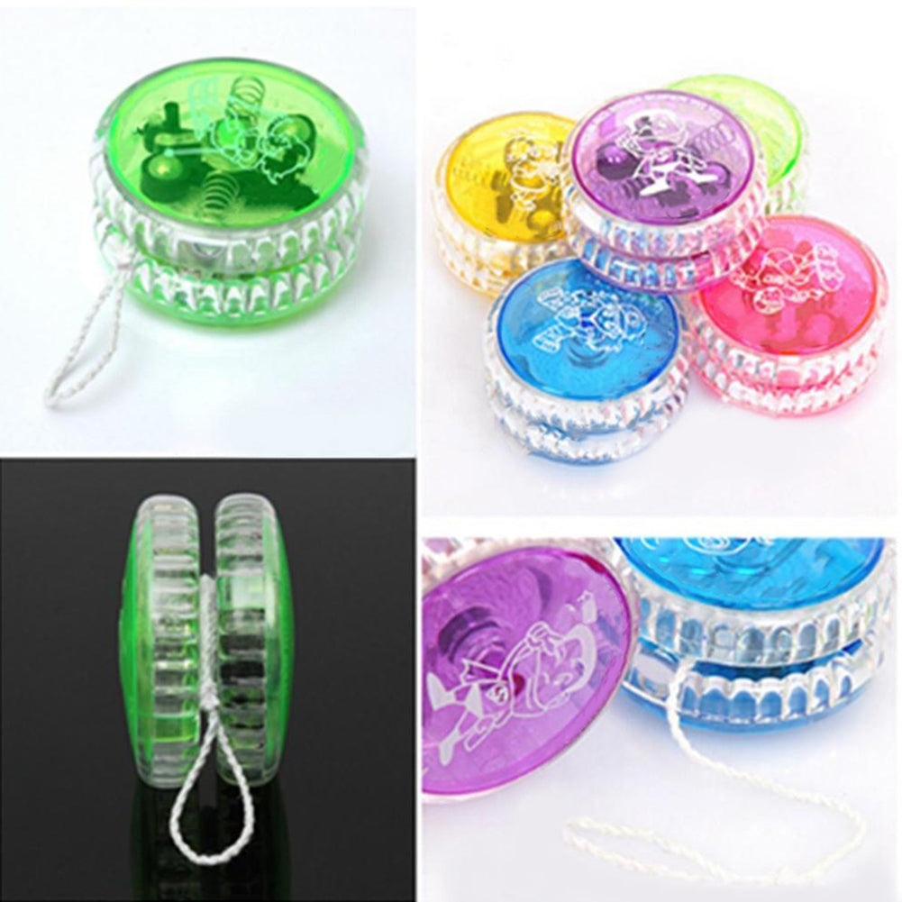 Light Up Trick Clutch Mechanism Toy Speed Ball Return Top Yo-Yo Child Gift