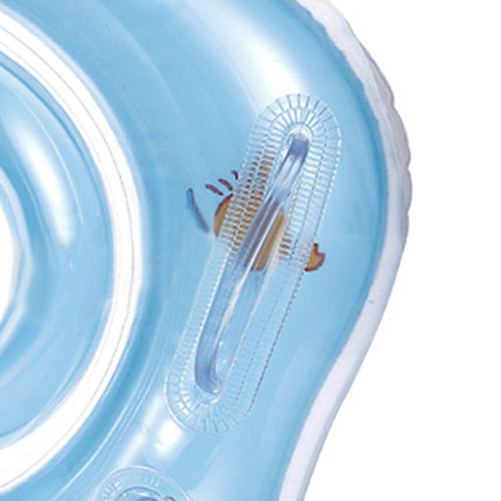 Baby Newborn Cute Inflatable Safety Bath Swimming Aid Float Neck Circle Ring