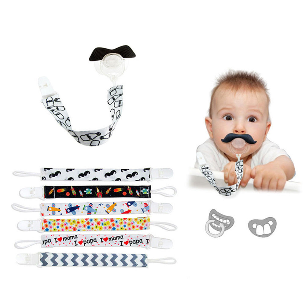 Airplane Baby Infant Pacifier Chain Clip Holder Dummy Soother Nipple Leash Strap