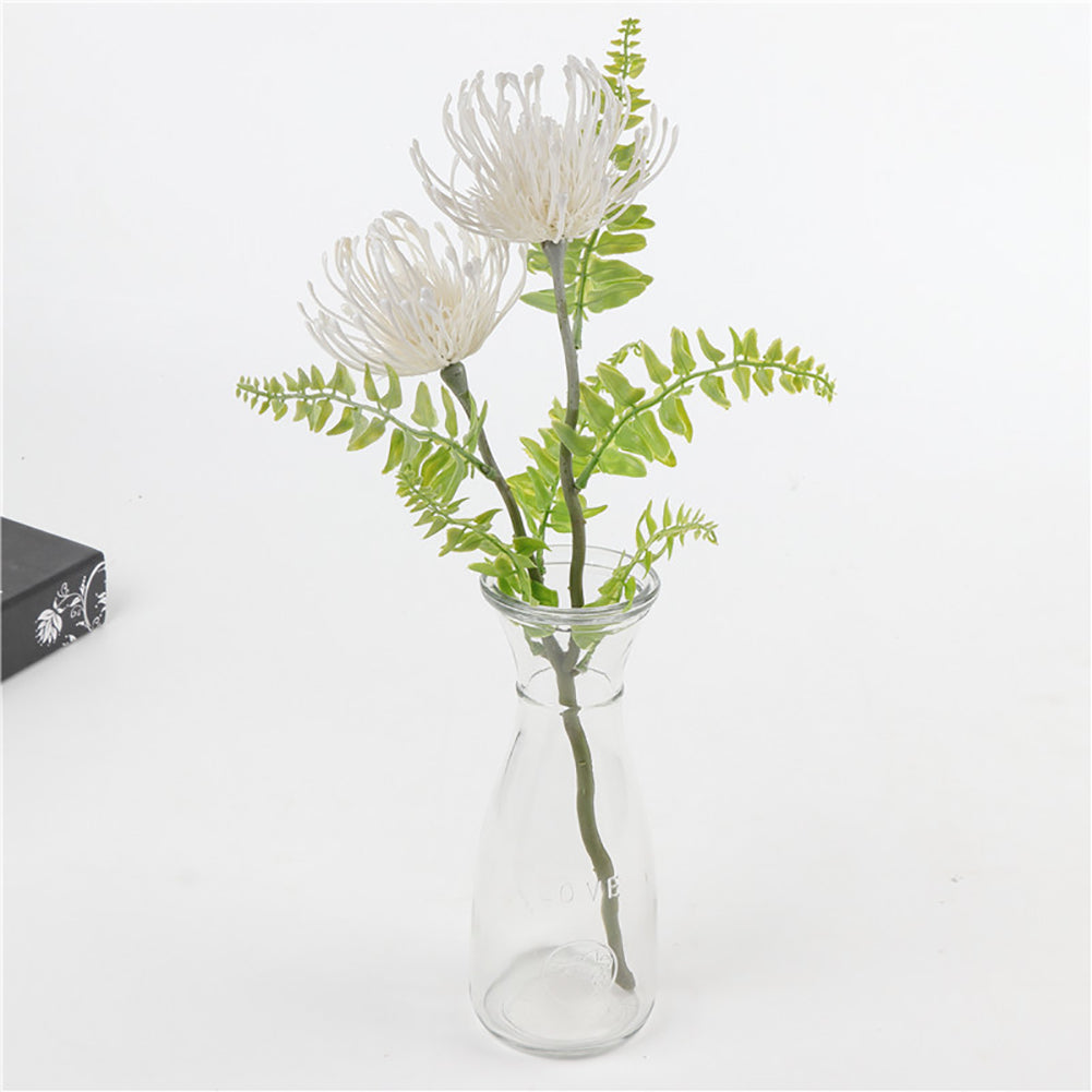 1 Bouquet Artificial Plastic Chrysanthemum Flower Plant Home Office Shop Decor