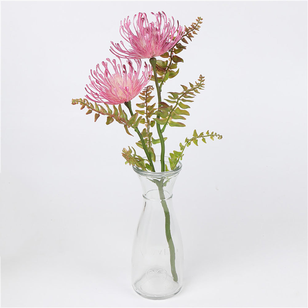 1 Bouquet Artificial Plastic Chrysanthemum Flower Plant Home Office Shop Decor