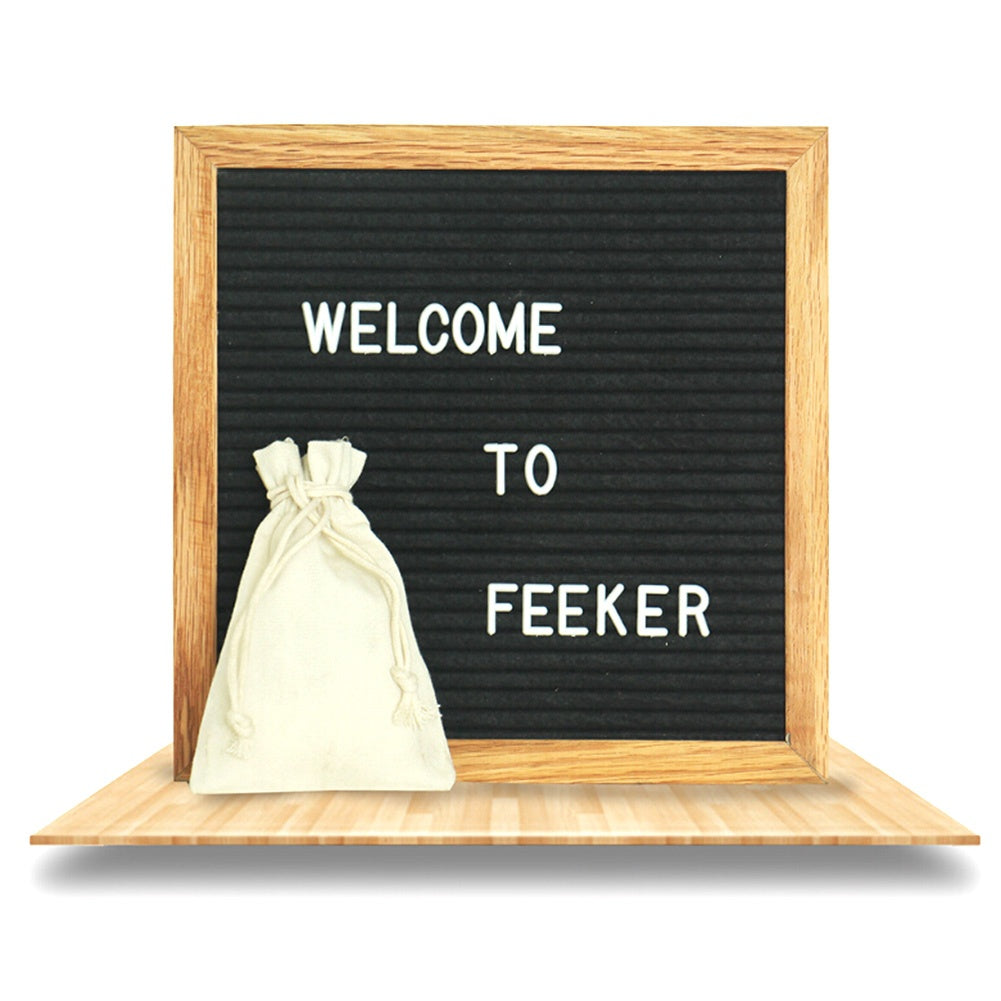 Fashion Square Frame Home Travel Restaurant Decoration Felt Letter Message Board
