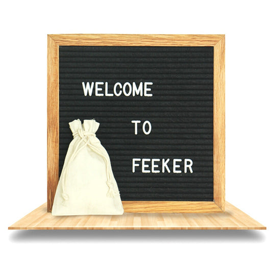 Fashion Square Frame Home Travel Restaurant Decoration Felt Letter Message Board