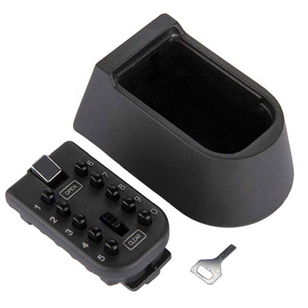 House Exterior Wall Mount Safety Key Keeper Alloy Password Lock Storage Box