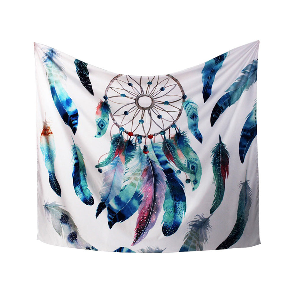 Mandala Dreamcatcher Wall Hanging Tapestry Blanket Table Cover Home Art Decor