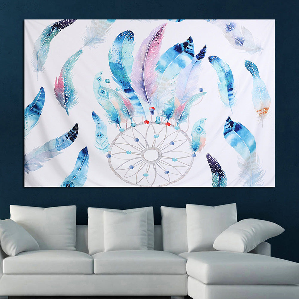 Mandala Dreamcatcher Wall Hanging Tapestry Blanket Table Cover Home Art Decor