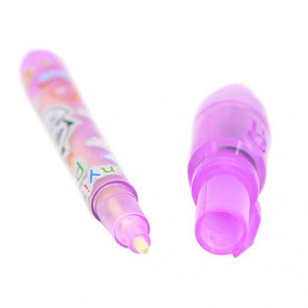 Creative Secret Message Invisible Ink Pen with UV Black Light Kid Student Gift