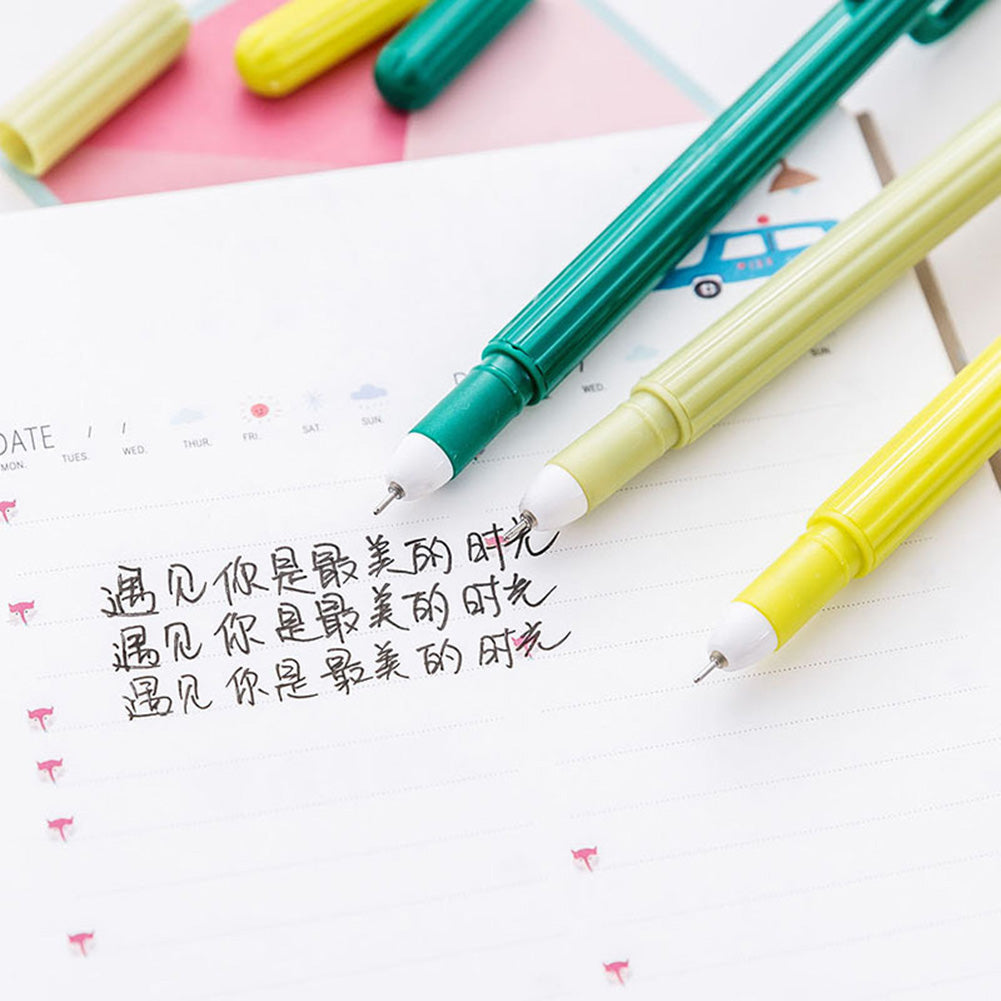 0.5mm Creative Cute Cactus Shape Gel Ink Pen Office School Student Stationery